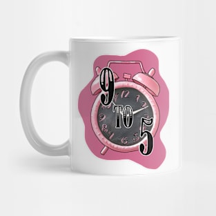 9 to 5 girly pop boss Mug